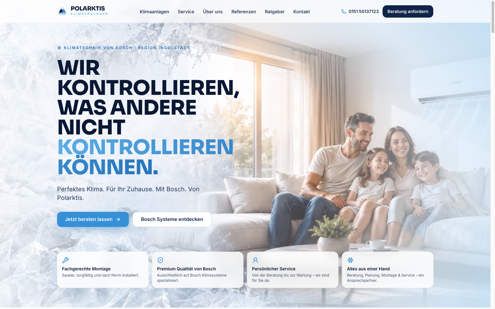 Polarktis — website by RAVARO